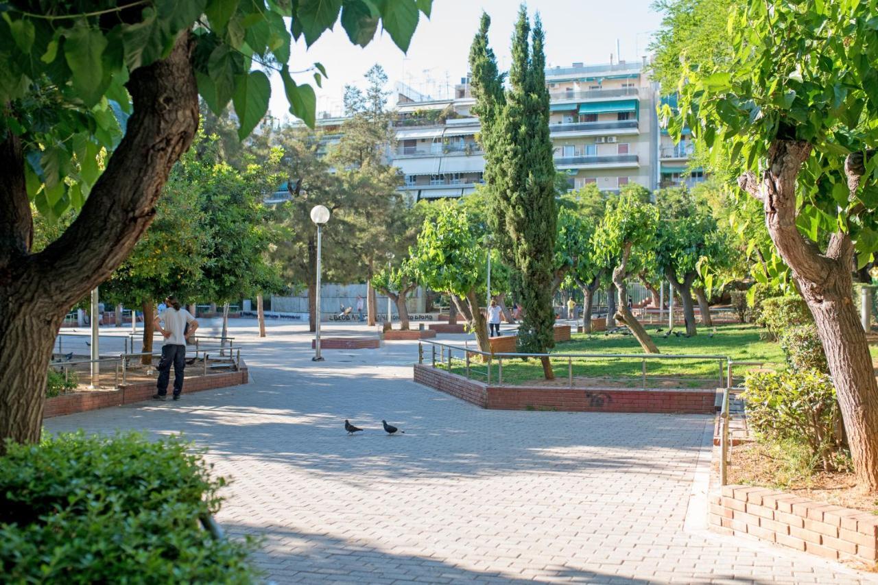 Messolonghi Square Apartment Athen Exterior foto